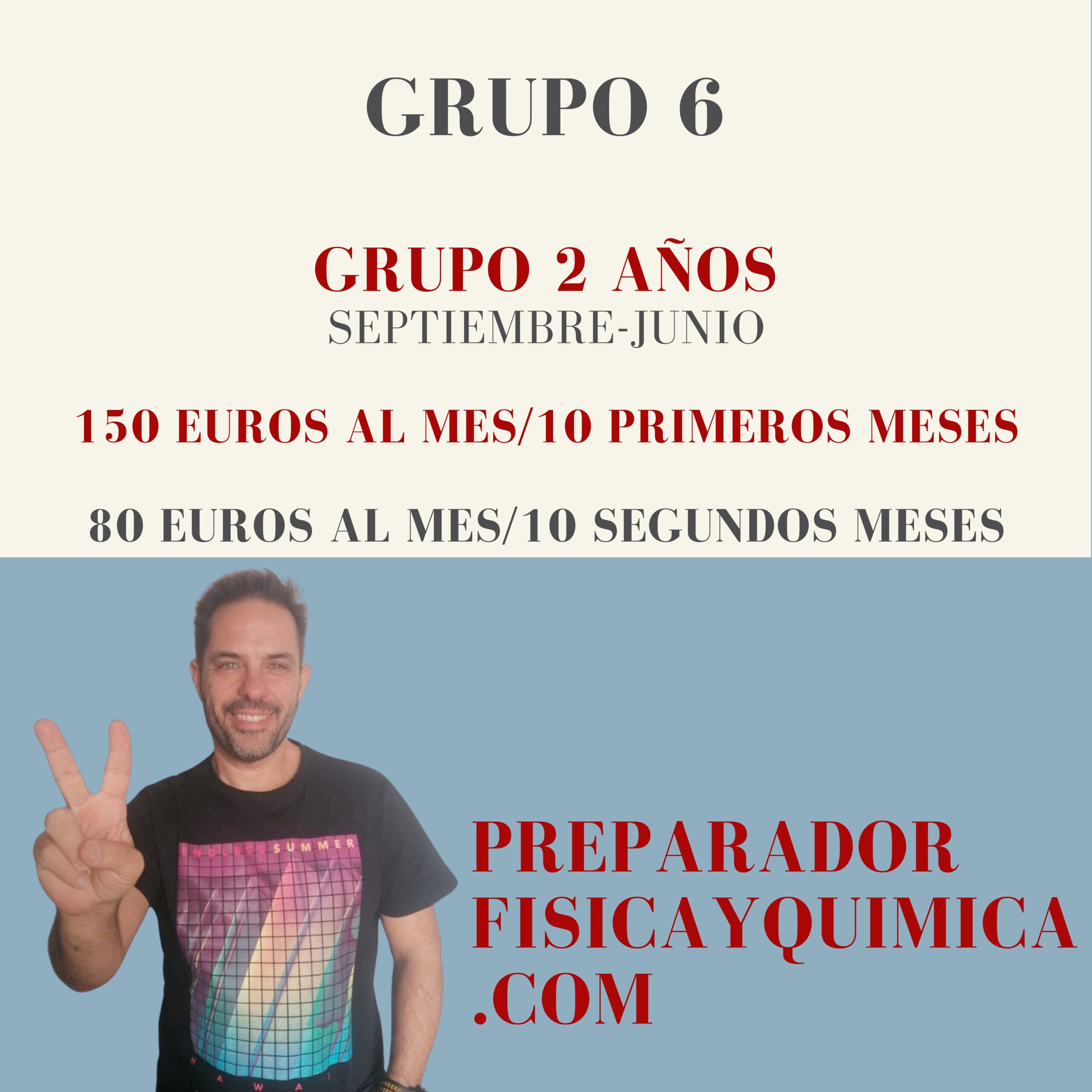 Física y Química Grupo 2 Años