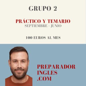 Inglés Grupo Sep-Jun (Solo Práctico)