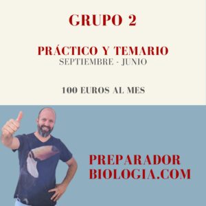Biología y Geología Grupo Sep-Jun (Solo Práctico)