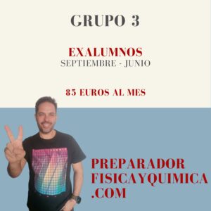 Física y Química Grupo Exalumnos (Sep-Jun)