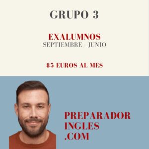 Inglés Grupo Exalumnos (Sep-Jun)